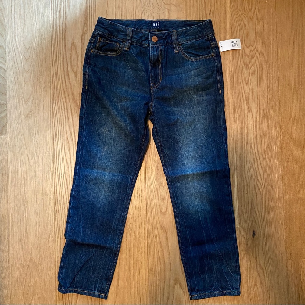 Gap Kids Sz 7 Plus Girlfriend Jeans NEW